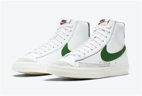 nike blazer mid groen|Nike Blazer Mid 77 pine green.